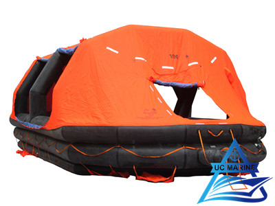 Self-Righting Inflatable Life Raft
