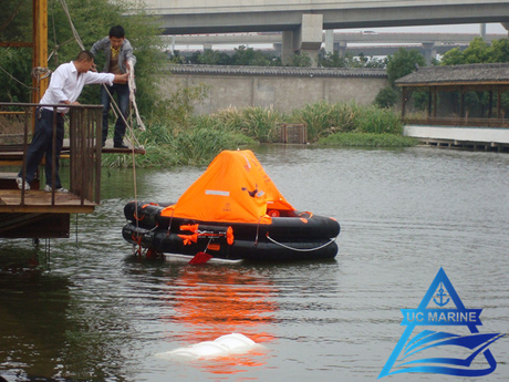 Liferaft Dealers from Indonesia Came to Visit Our Company - UC Marine China