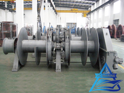 Two Drum Type Hydraulic Combined Mooring Winch