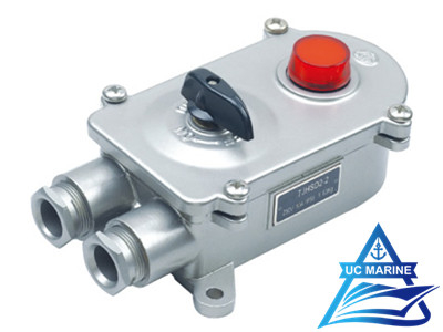 Marine Stainless Steel Watertight Switch with Indicator Light