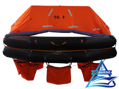 Throw Over Board Inflatable Life Raft