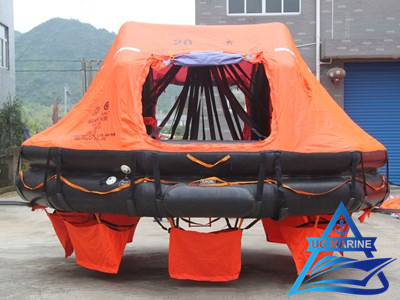 SOLAS Approved Davit Launched Inflatable Life Raft from China ...