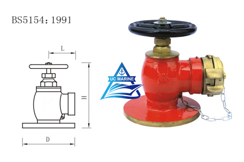 90&deg; Marine Flanged Fire Hydrant 01.jpg