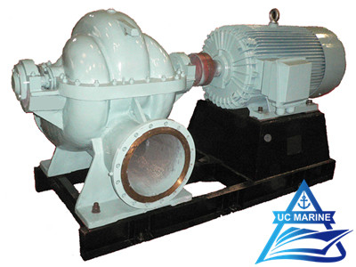 CWS Series Marine Double Suction Mid-open Horizontal Centrifugal Pump