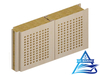 Composite Rock Wool Perforated Sound Reduction Wall Panel