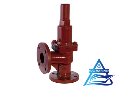 Cast Iron Flanged Angle Safety Valve From China Manufacturer - UC ...