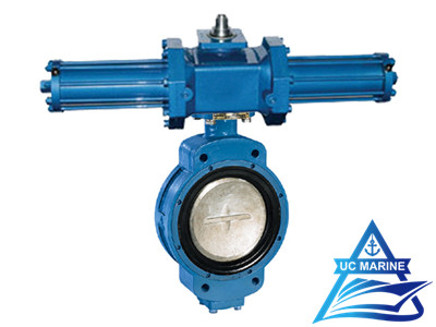 Marine Duo-eccentric-pivoted Hydraulic-drive Butterfly Valve