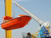 Single Arm Slewing Boat/Raft Davit & Crane