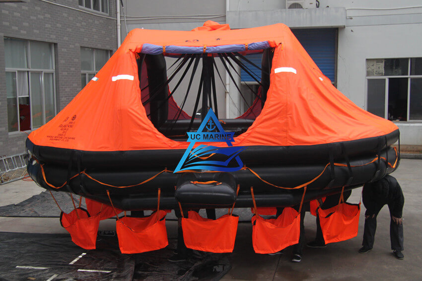 Davit-launched Self-righting Inflatable Liferaft from China ...