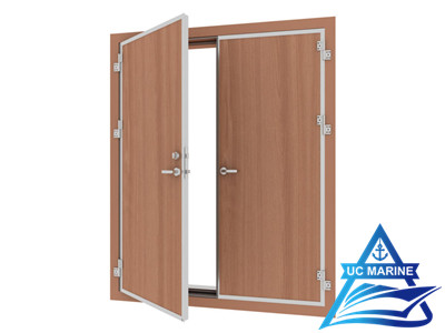 Double-leaf Weathertight and Gastight Fire Rated Door