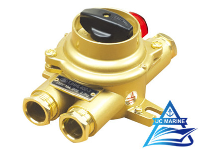 Marine Brass Switch with Indicator Light TJHHL402