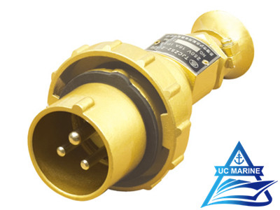16A Marine Brass Watertight Plug