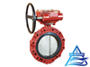 Marine Center-pivoted Flanged Worm-drive Manual Butterfly Valve